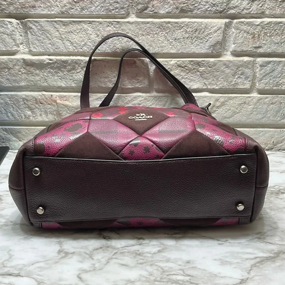 Coach Patchwork Leather Bag Rare - Picture 10 of 16